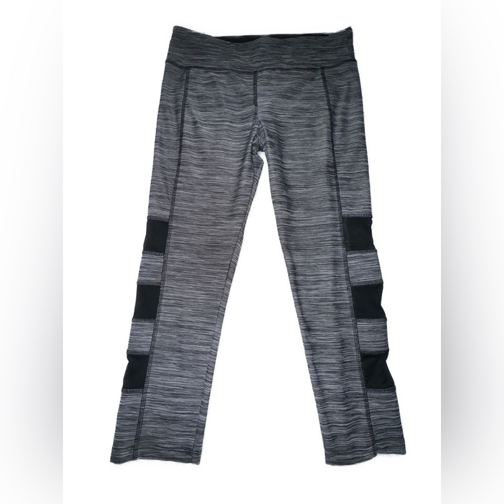 VOGO Athletica Gray and Black Leggings - Picture 2 of 11